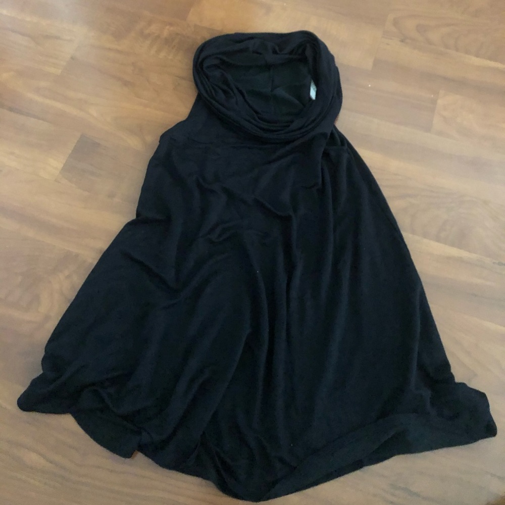 Brand unknown. Cowl neck dress.